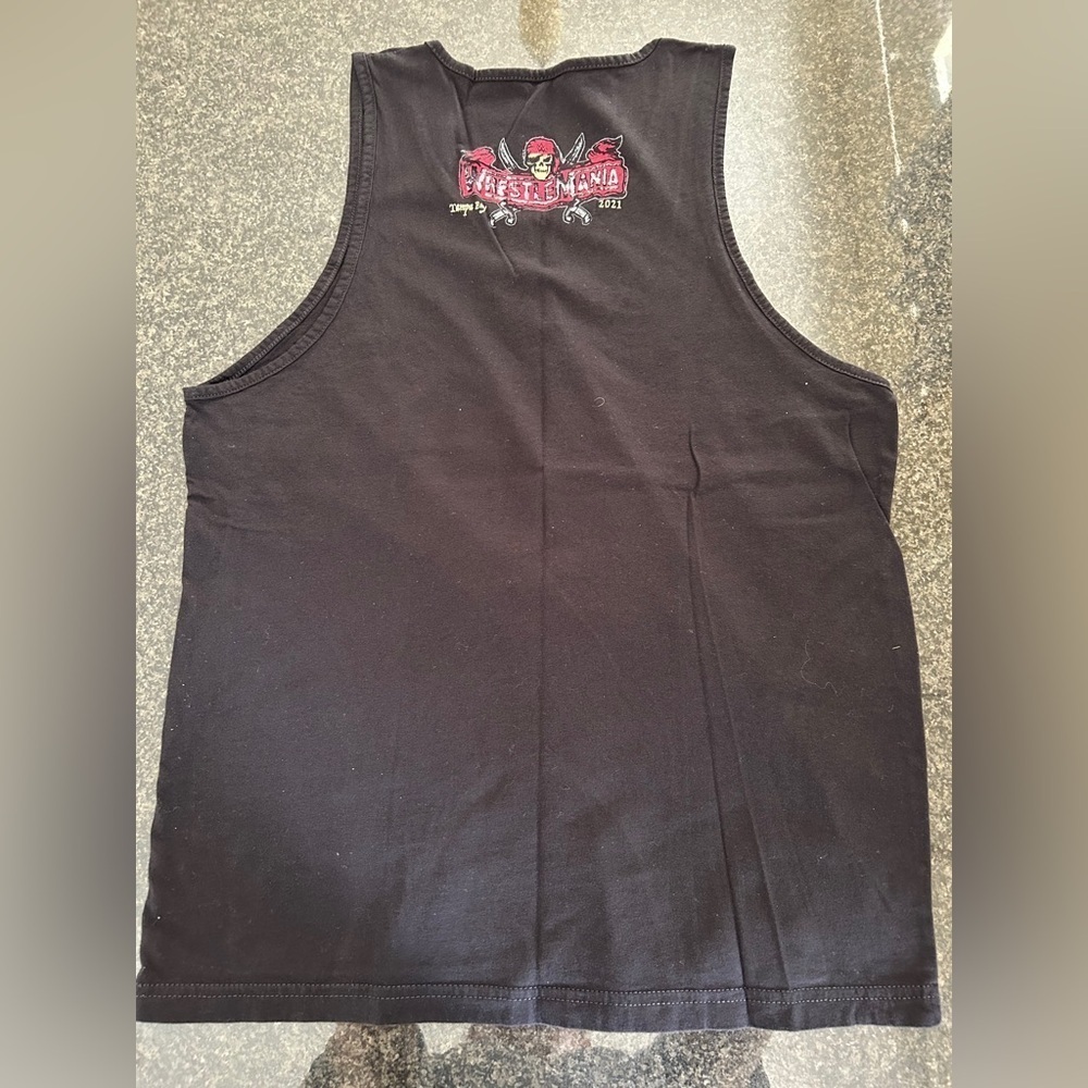 WrestleMania Tampa Bay 2021 Black Tank Top size large - Picture 3 of 4